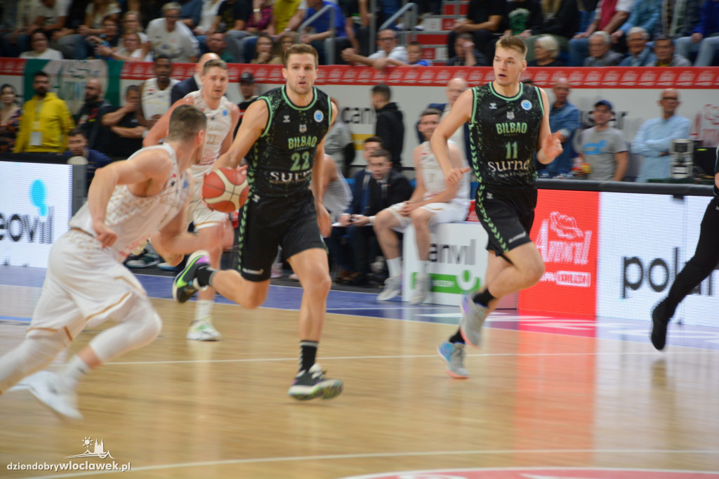 Mecz Anwil Włocławek - Surne Basket Bilbao