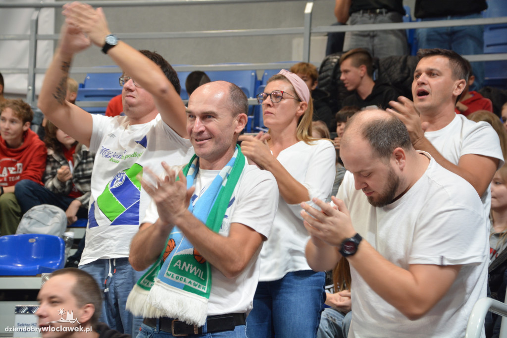  Anwil Włocławek - Surne Basket Bilbao - kibice