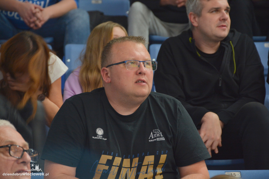  Anwil Włocławek - Surne Basket Bilbao - kibice