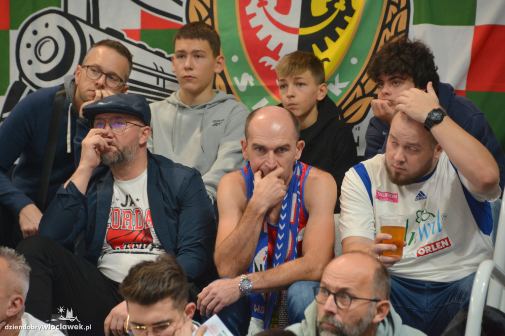 Kibice na meczu Anwil Włocławek - WKS Śląsk Wrocław