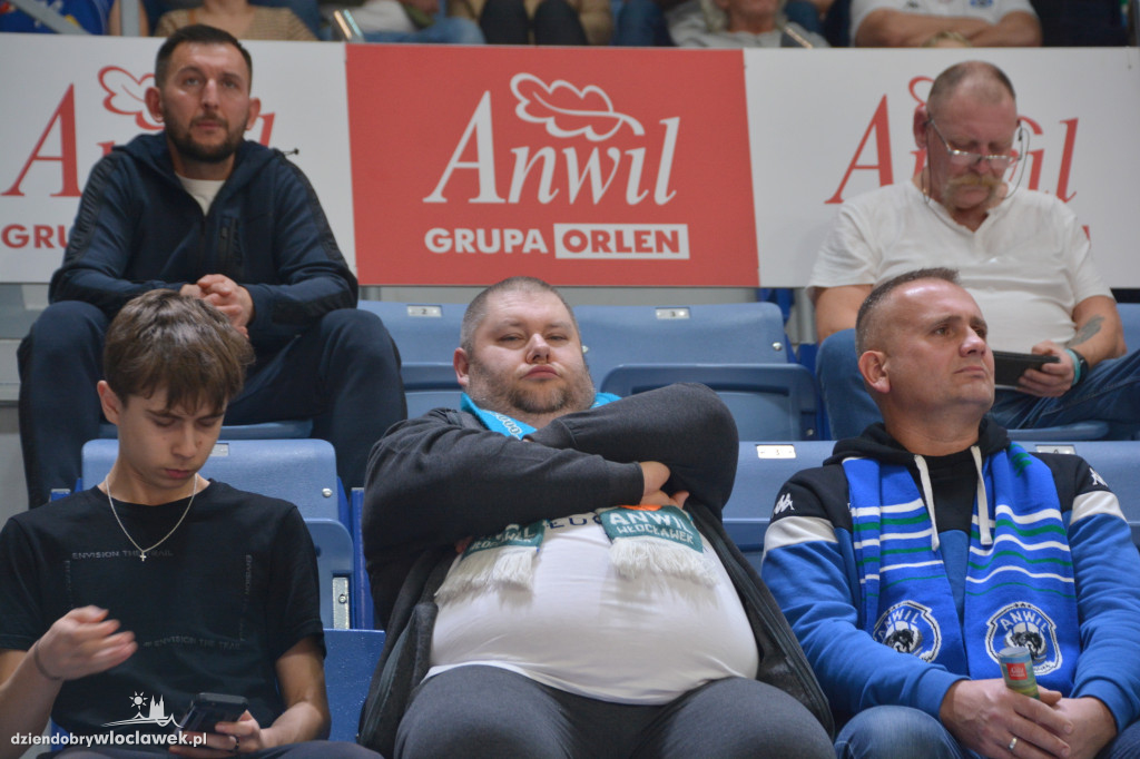 Kibice na meczu Anwil Włocławek - WKS Śląsk Wrocław