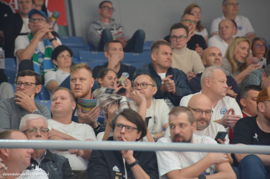 Kibice na meczu Anwil Włocławek - WKS Śląsk Wrocław