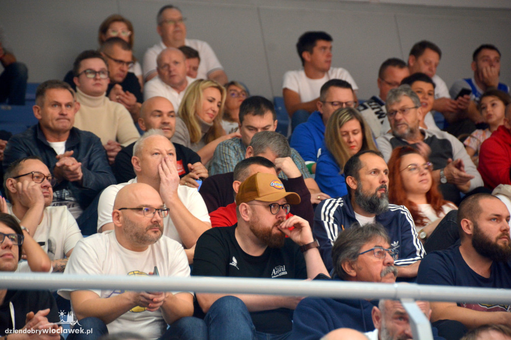 Kibice na meczu Anwil Włocławek - WKS Śląsk Wrocław