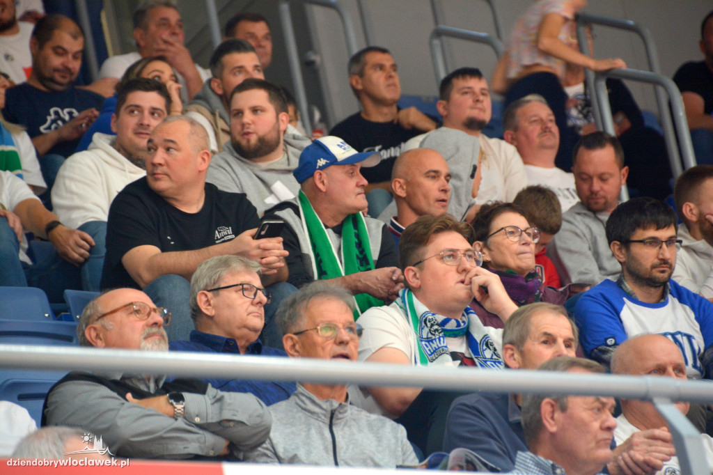Kibice na meczu Anwil Włocławek - WKS Śląsk Wrocław