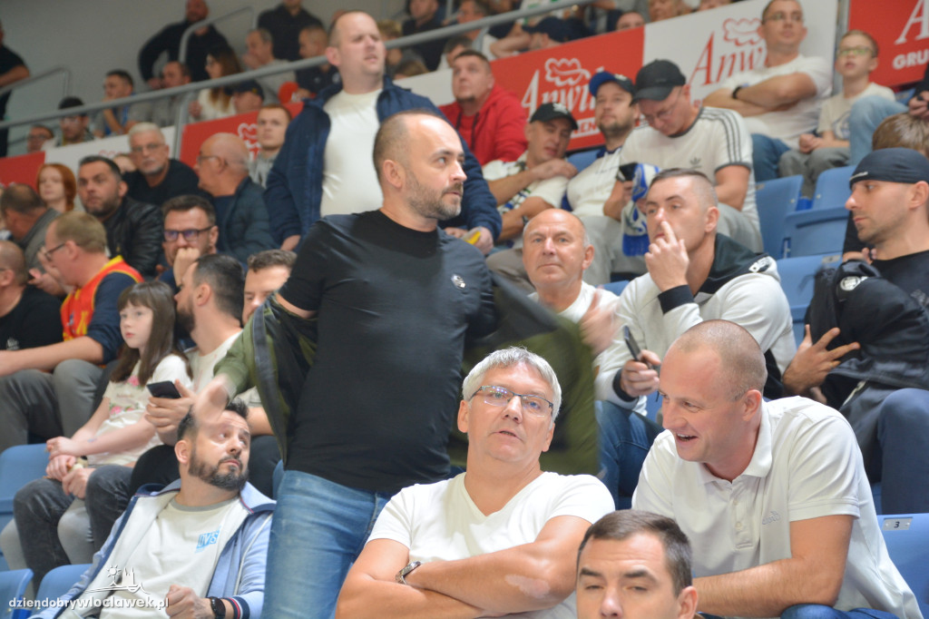 Kibice na meczu Anwil Włocławek - WKS Śląsk Wrocław