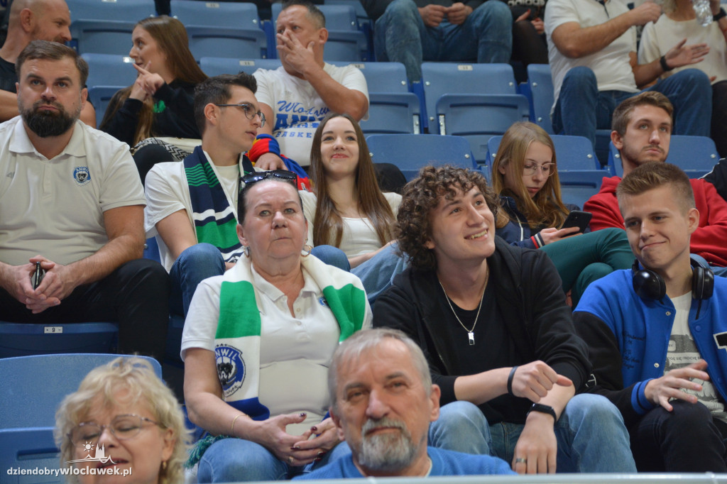 Kibice na meczu Anwil Włocławek - WKS Śląsk Wrocław