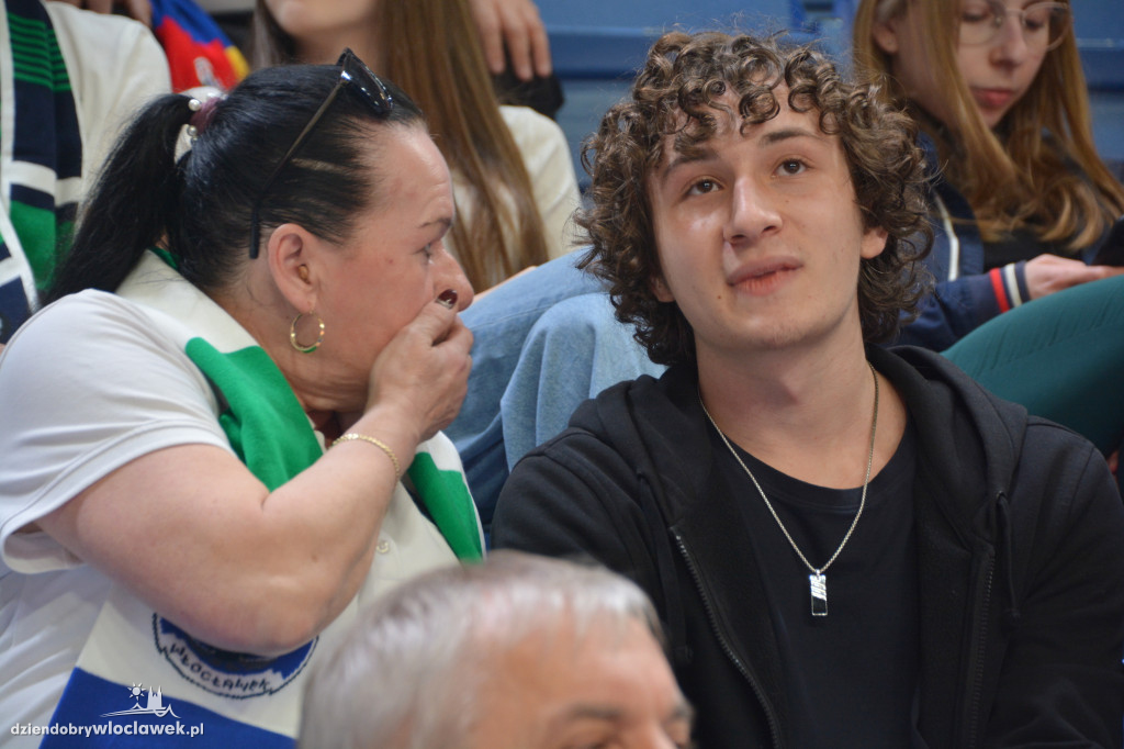 Kibice na meczu Anwil Włocławek - WKS Śląsk Wrocław
