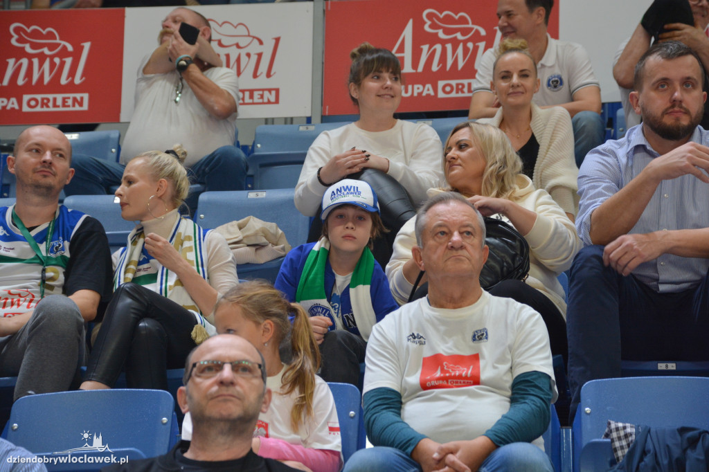 Kibice na meczu Anwil Włocławek - WKS Śląsk Wrocław