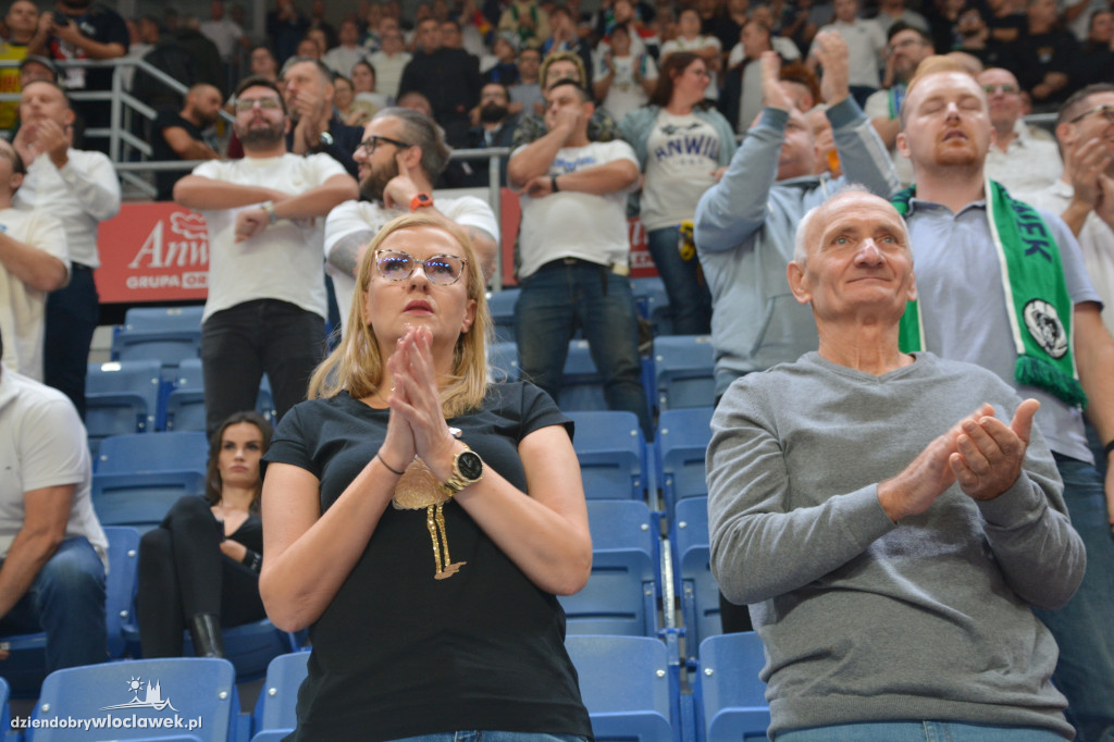 Kibice na meczu Anwil Włocławek - WKS Śląsk Wrocław