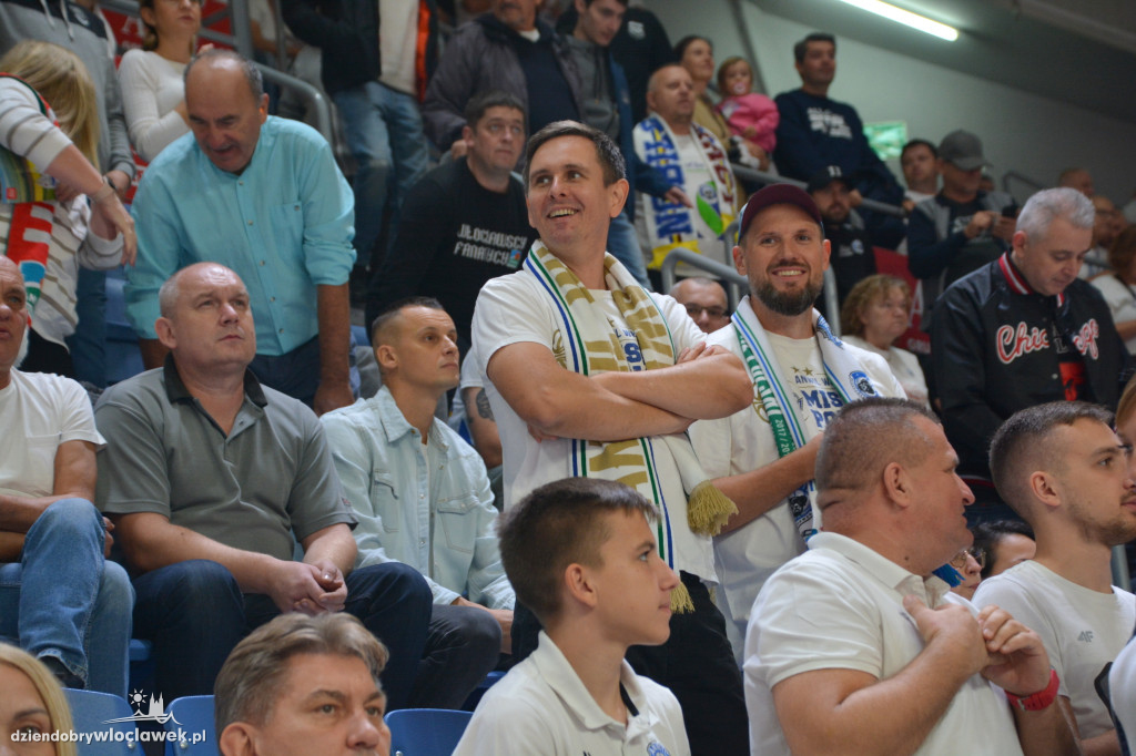 Kibice na meczu Anwil Włocławek - WKS Śląsk Wrocław
