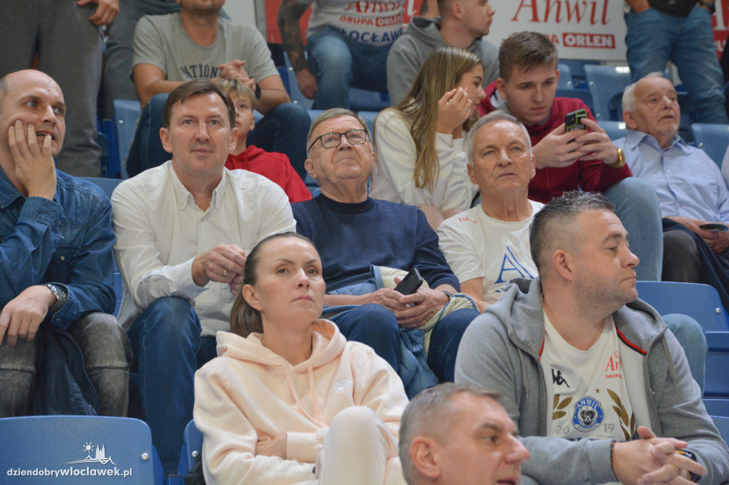 Kibice na meczu Anwil Włocławek - WKS Śląsk Wrocław