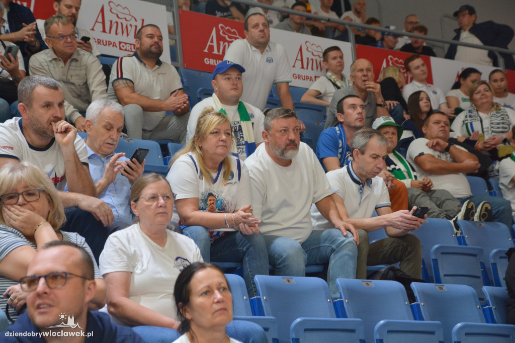 Kibice na meczu Anwil Włocławek - WKS Śląsk Wrocław