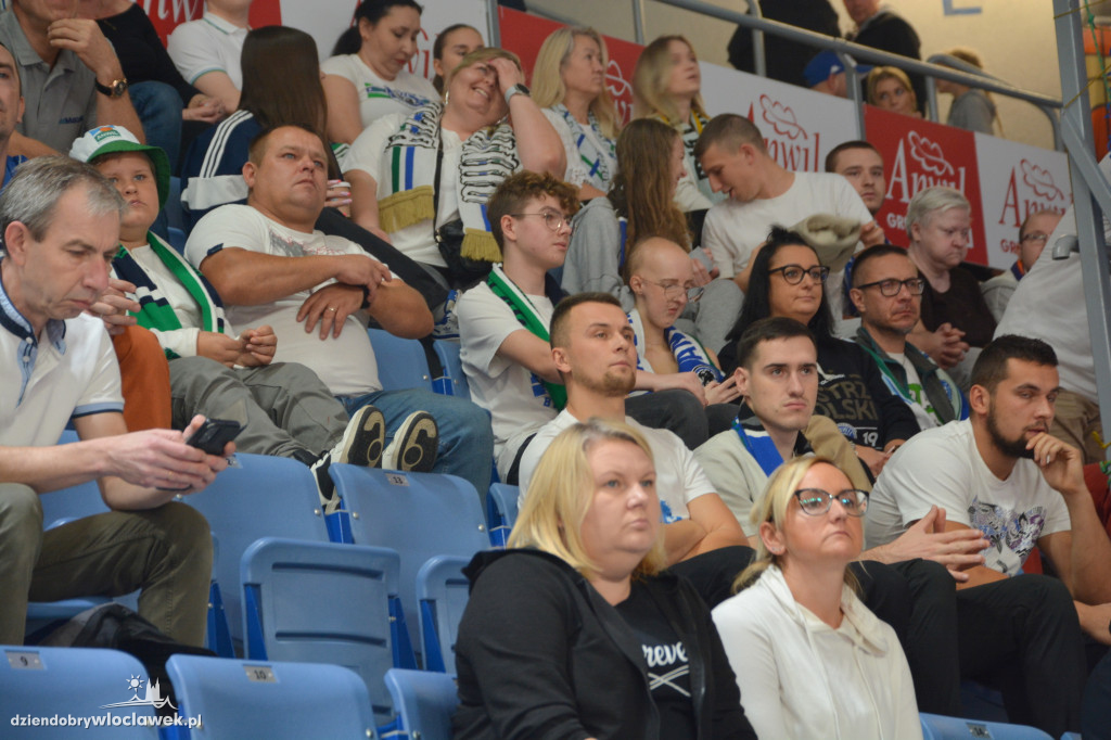 Kibice na meczu Anwil Włocławek - WKS Śląsk Wrocław