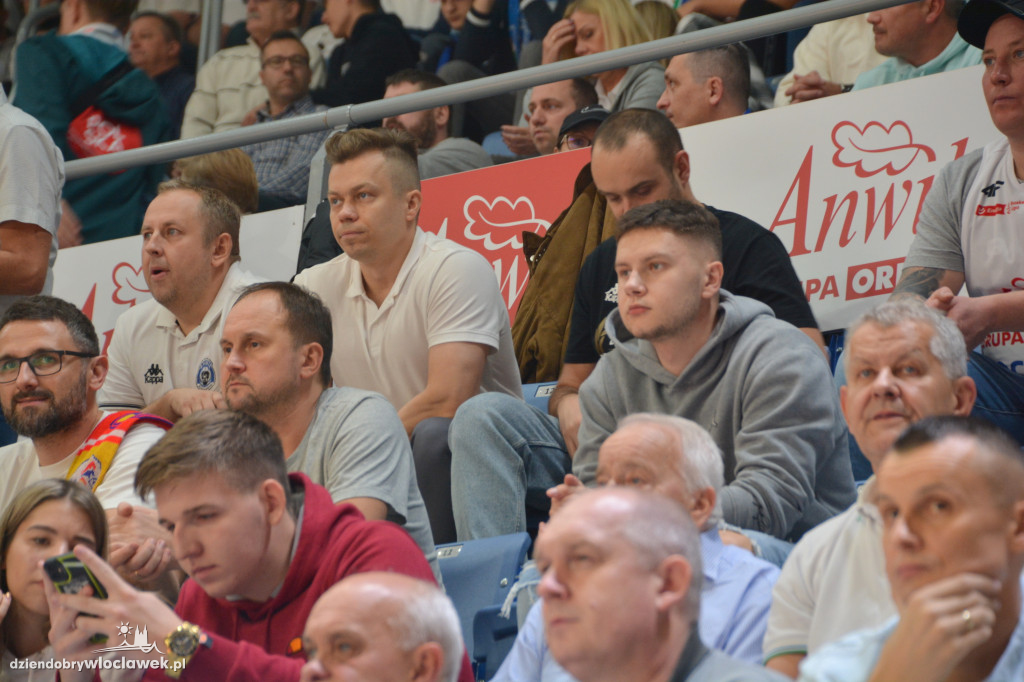 Kibice na meczu Anwil Włocławek - WKS Śląsk Wrocław