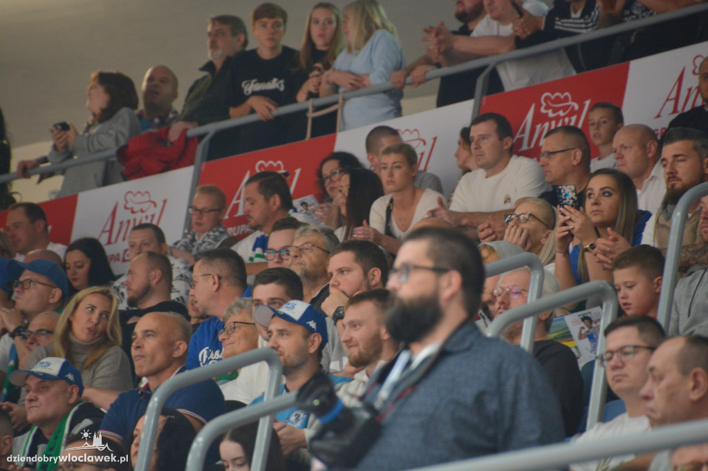 Kibice na meczu Anwil Włocławek - WKS Śląsk Wrocław