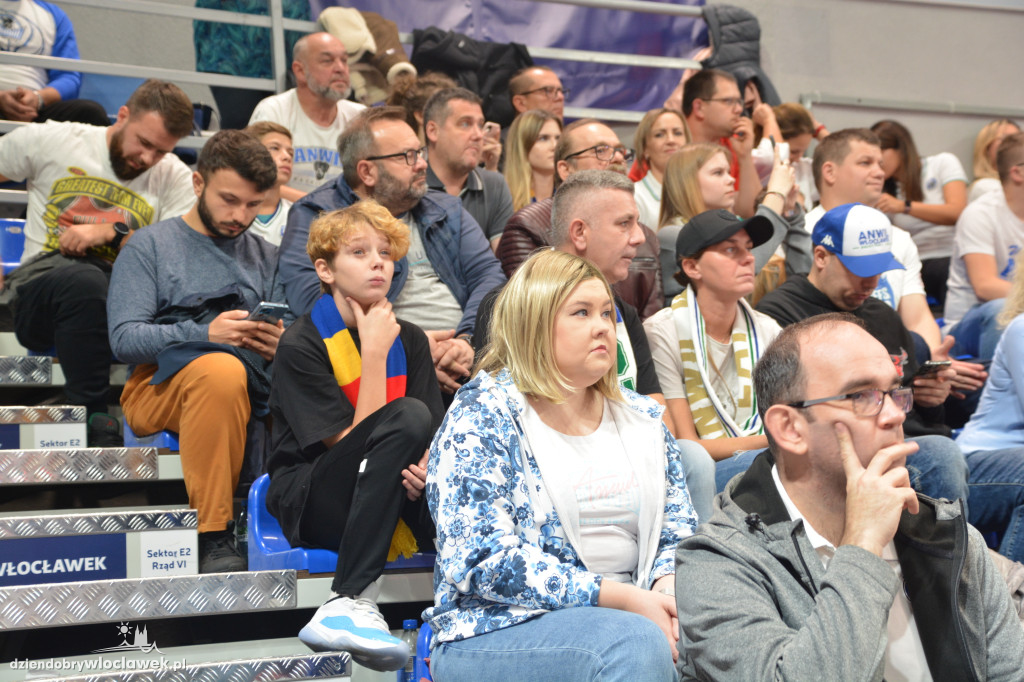 Kibice na meczu Anwil Włocławek - WKS Śląsk Wrocław