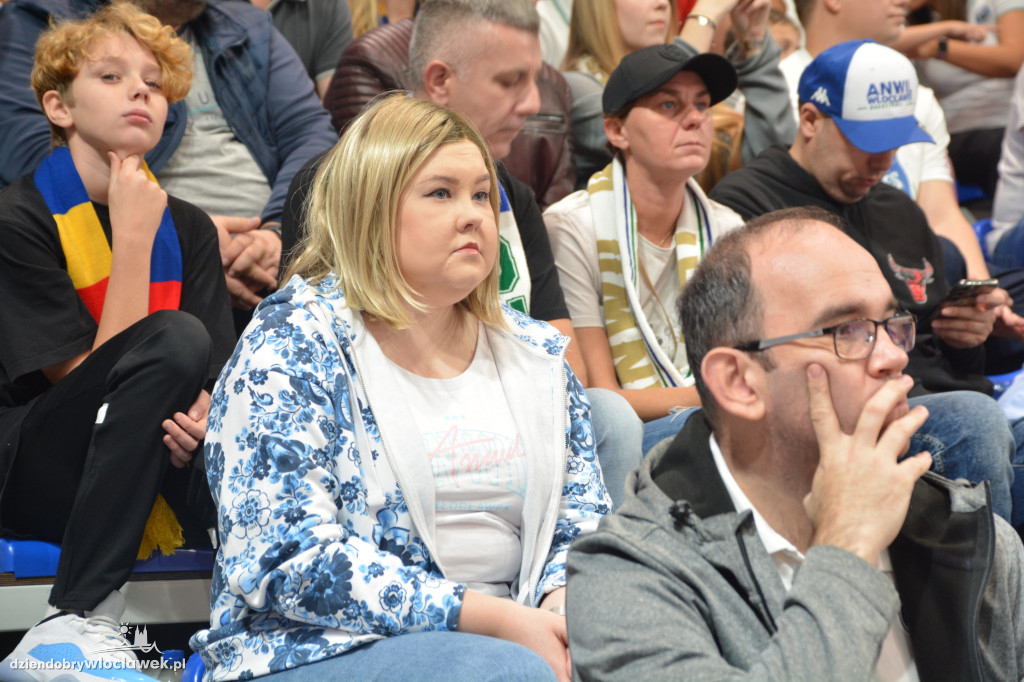 Kibice na meczu Anwil Włocławek - WKS Śląsk Wrocław