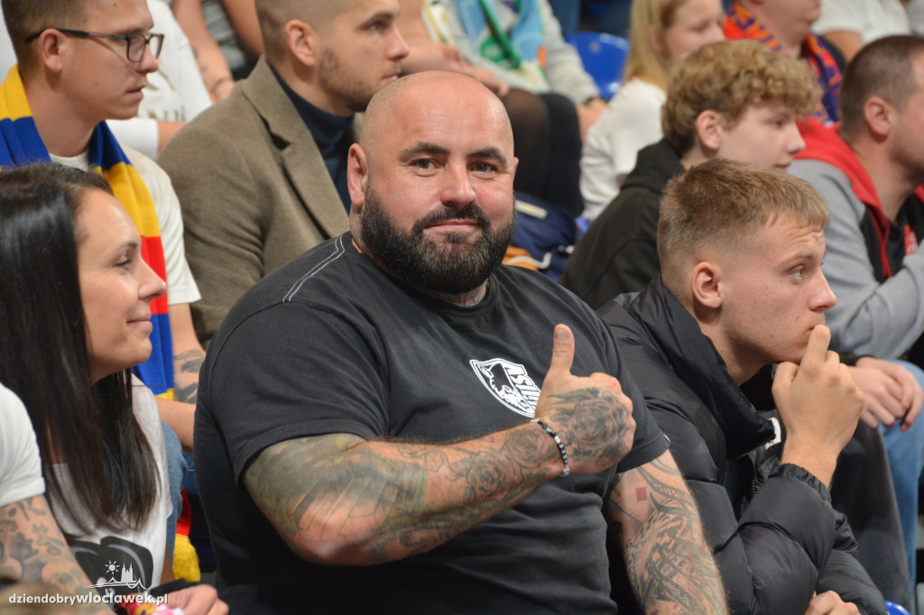 Kibice na meczu Anwil Włocławek - WKS Śląsk Wrocław
