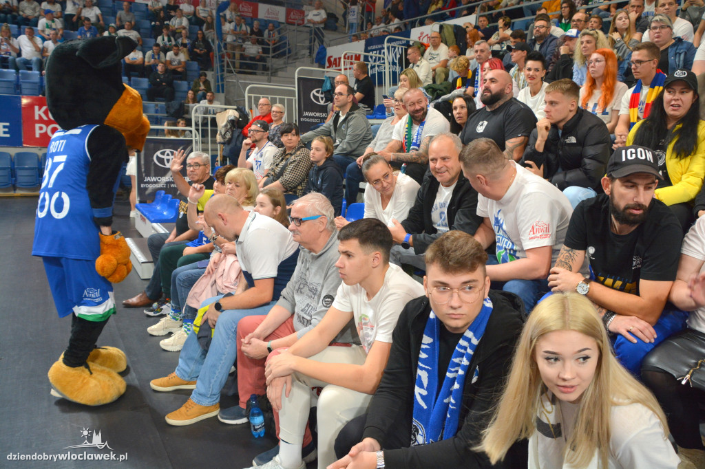 Kibice na meczu Anwil Włocławek - WKS Śląsk Wrocław
