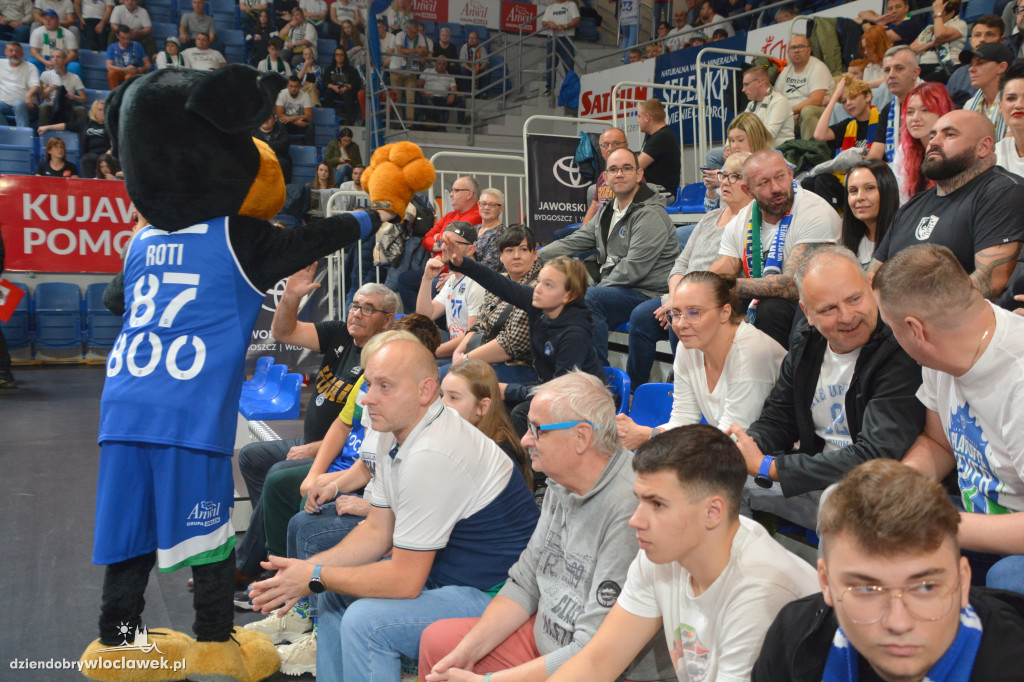 Kibice na meczu Anwil Włocławek - WKS Śląsk Wrocław