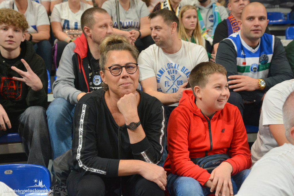 Kibice na meczu Anwil Włocławek - WKS Śląsk Wrocław