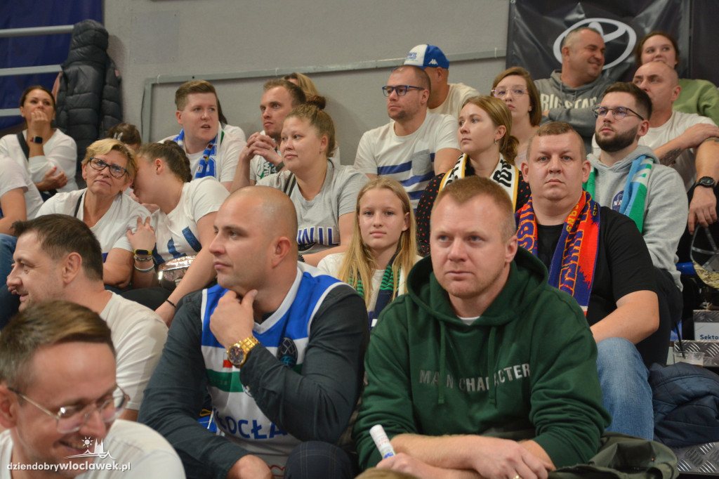Kibice na meczu Anwil Włocławek - WKS Śląsk Wrocław