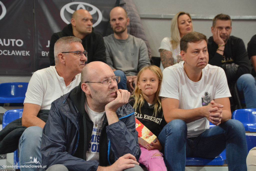 Kibice na meczu Anwil Włocławek - WKS Śląsk Wrocław