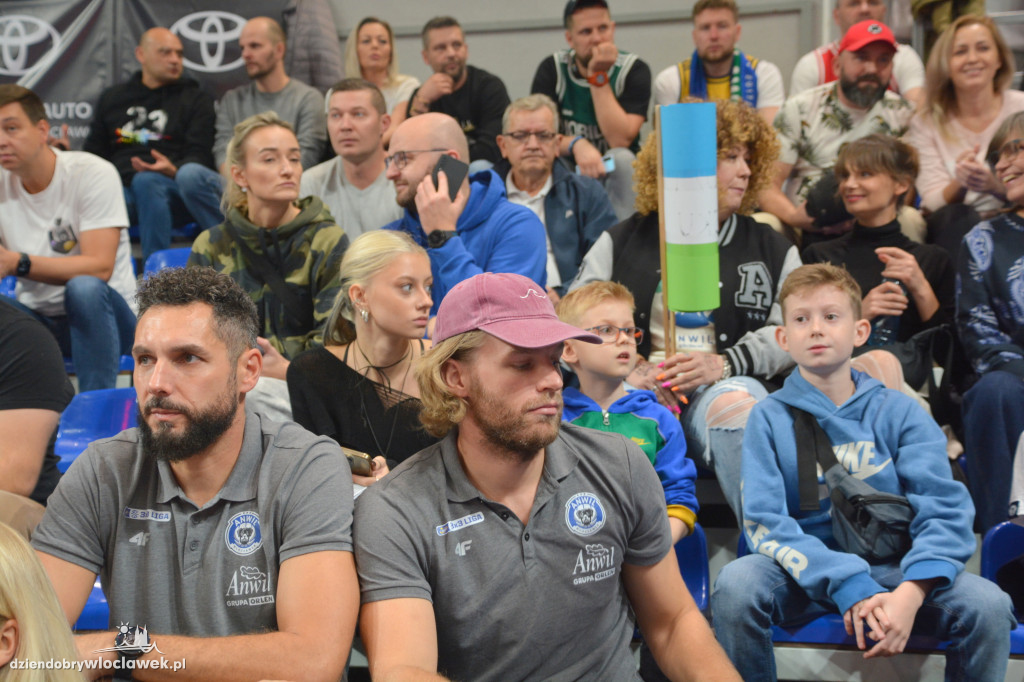 Kibice na meczu Anwil Włocławek - WKS Śląsk Wrocław