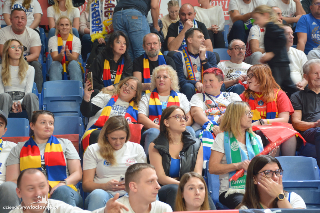 Kibice na meczu Anwil Włocławek - WKS Śląsk Wrocław
