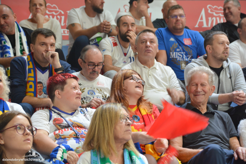 Kibice na meczu Anwil Włocławek - WKS Śląsk Wrocław