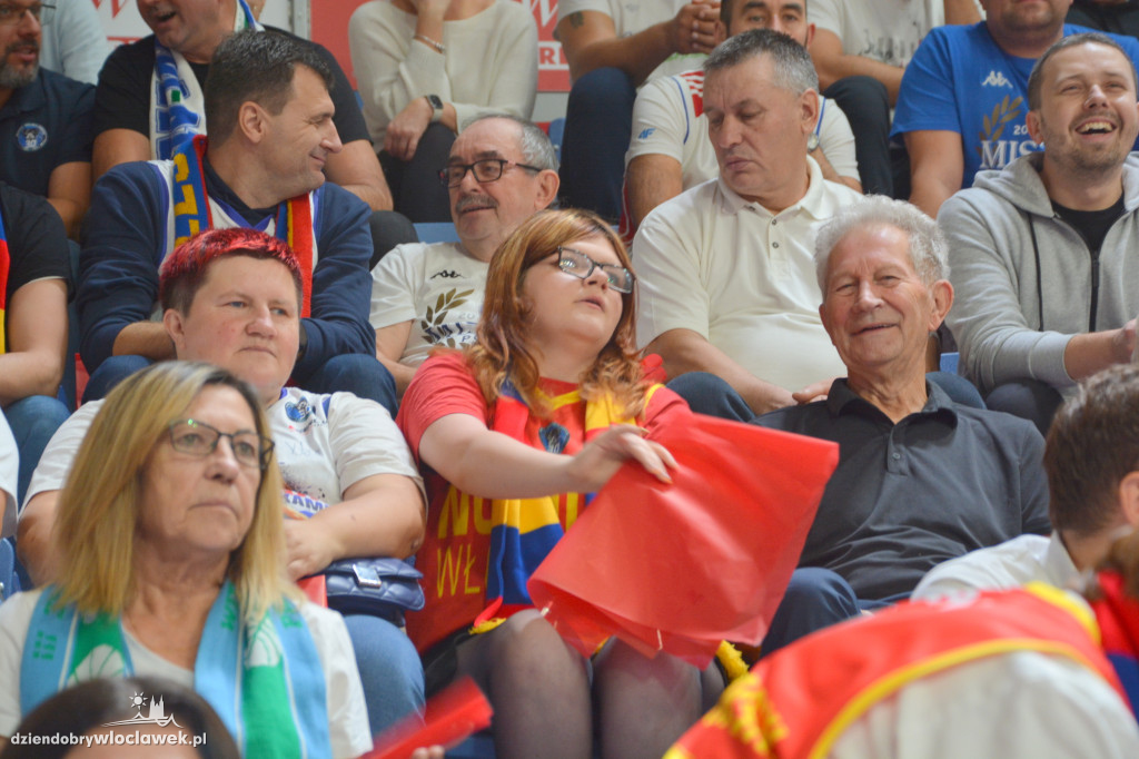 Kibice na meczu Anwil Włocławek - WKS Śląsk Wrocław