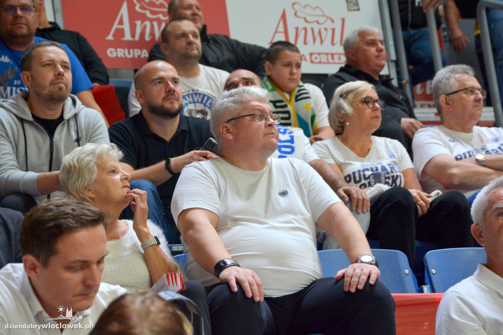 Kibice na meczu Anwil Włocławek - WKS Śląsk Wrocław
