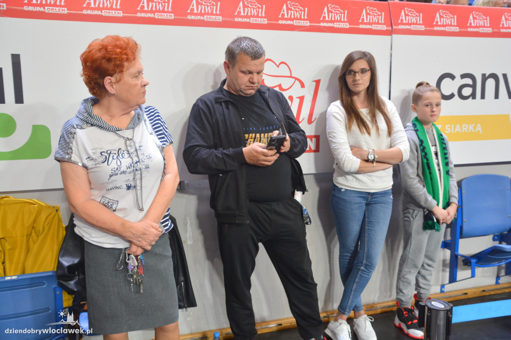 Kibice na meczu Anwil Włocławek - WKS Śląsk Wrocław