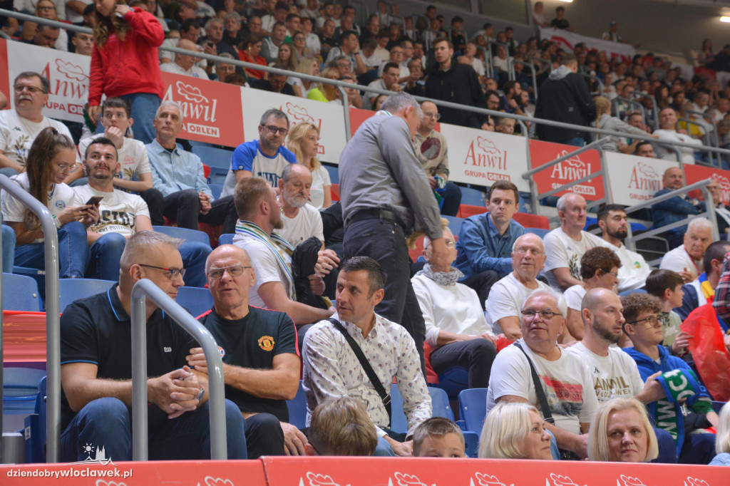 Kibice na meczu Anwil Włocławek - WKS Śląsk Wrocław