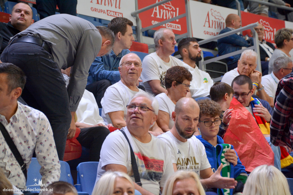 Kibice na meczu Anwil Włocławek - WKS Śląsk Wrocław