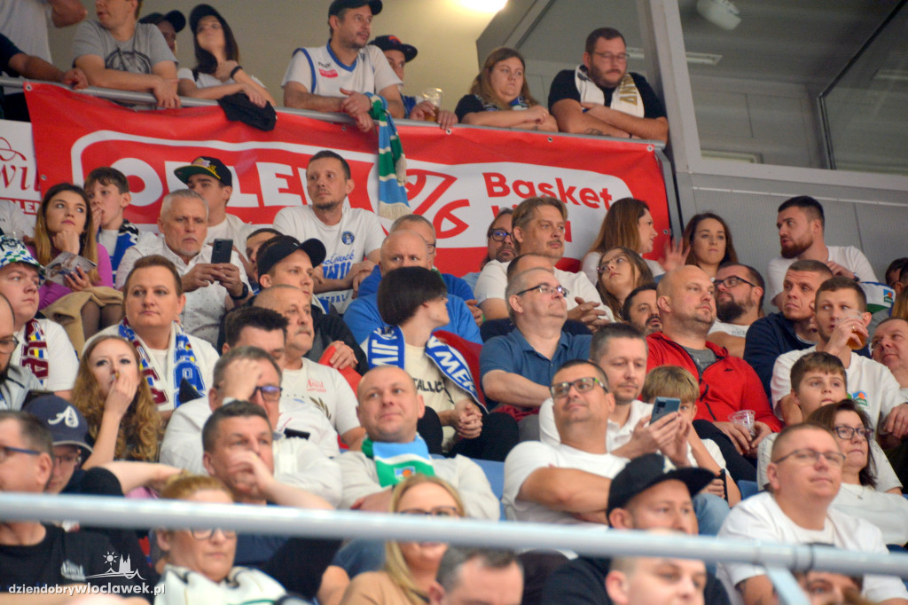 Kibice na meczu Anwil Włocławek - WKS Śląsk Wrocław