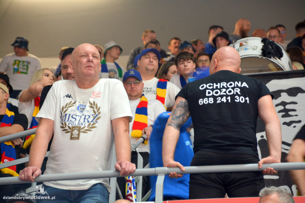 Kibice na meczu Anwil Włocławek - WKS Śląsk Wrocław