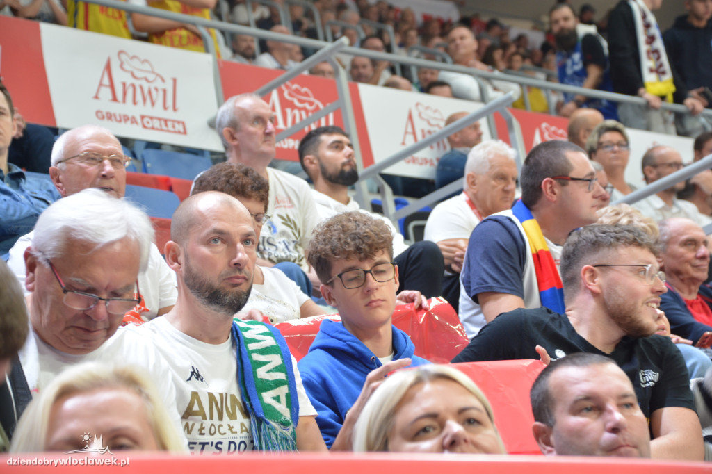 Kibice na meczu Anwil Włocławek - WKS Śląsk Wrocław