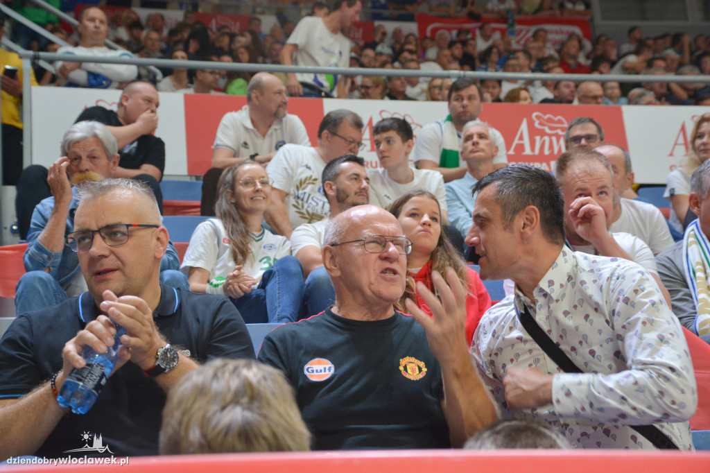 Kibice na meczu Anwil Włocławek - WKS Śląsk Wrocław