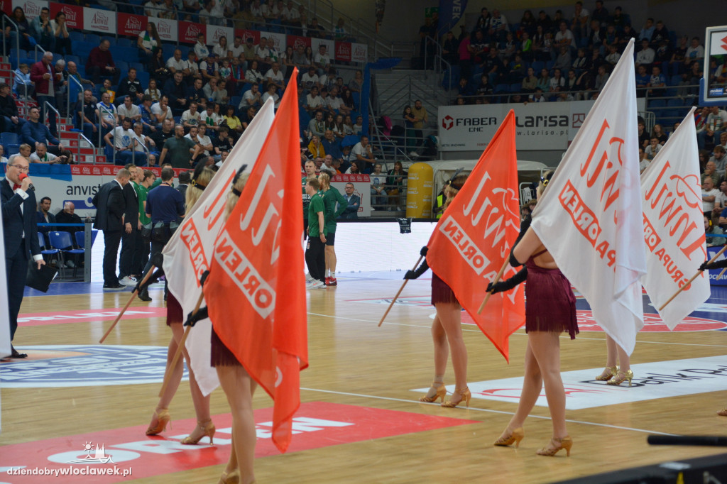 Kibice na meczu Anwil Włocławek - WKS Śląsk Wrocław