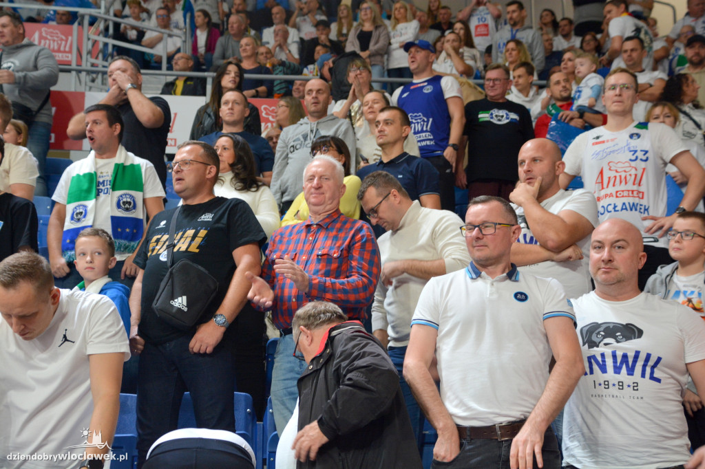 Kibice na meczu Anwil Włocławek - WKS Śląsk Wrocław