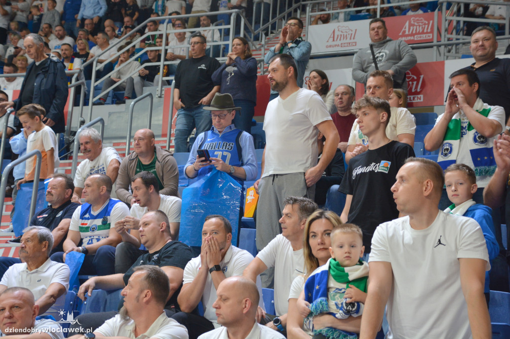 Kibice na meczu Anwil Włocławek - WKS Śląsk Wrocław