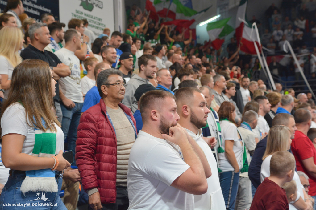 Kibice na meczu Anwil Włocławek - WKS Śląsk Wrocław
