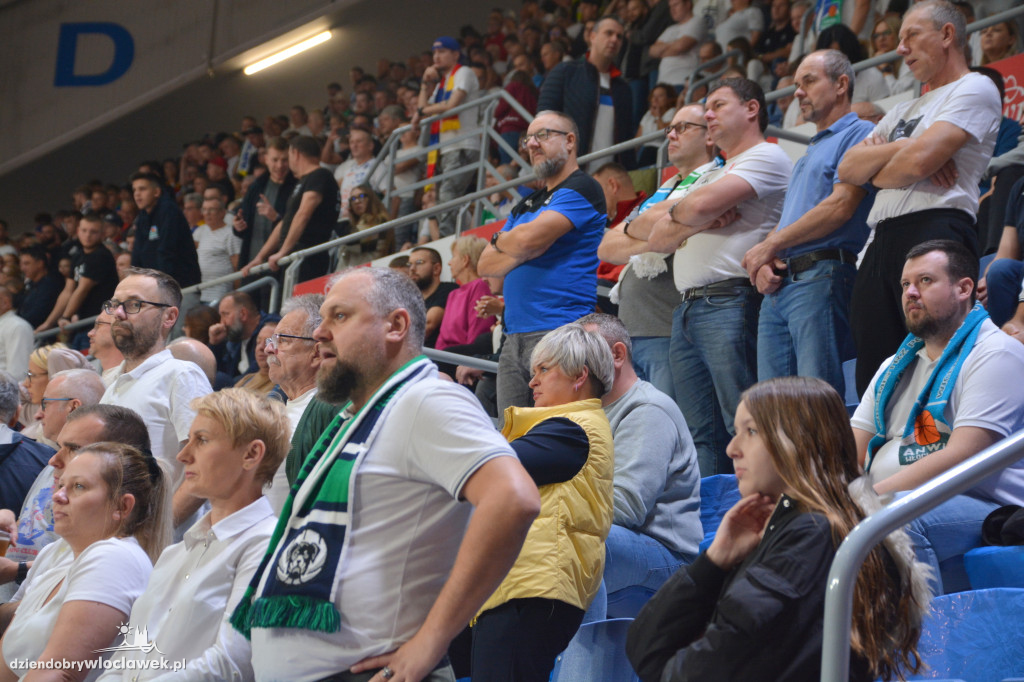 Kibice na meczu Anwil Włocławek - WKS Śląsk Wrocław