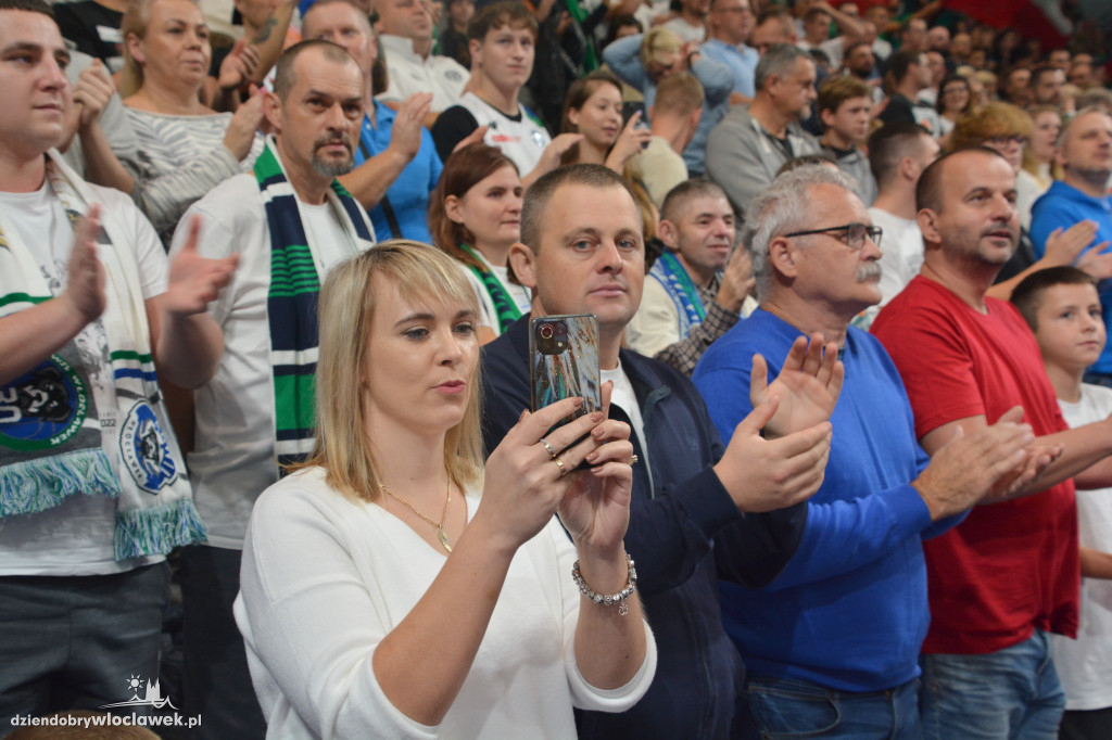Kibice na meczu Anwil Włocławek - WKS Śląsk Wrocław