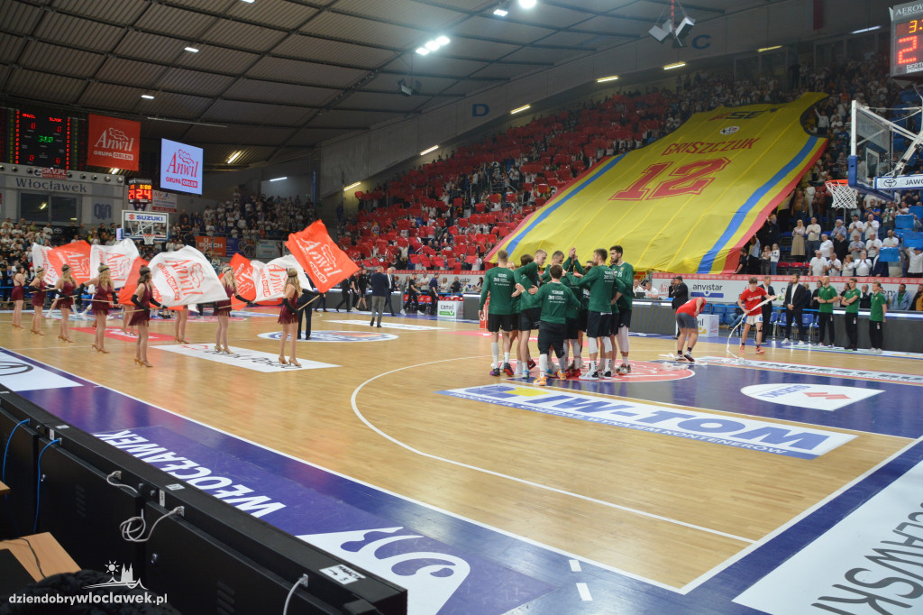 Kibice na meczu Anwil Włocławek - WKS Śląsk Wrocław