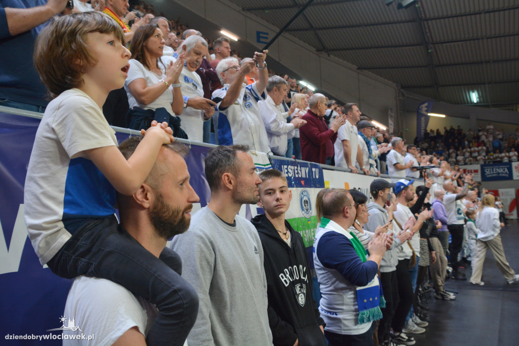 Kibice na meczu Anwil Włocławek - WKS Śląsk Wrocław