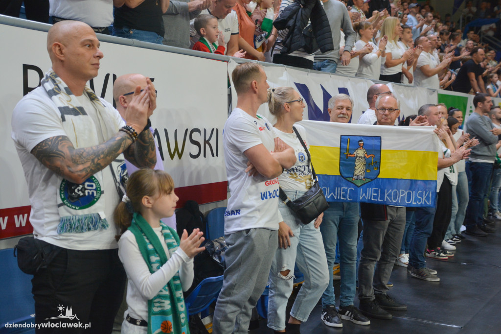 Kibice na meczu Anwil Włocławek - WKS Śląsk Wrocław