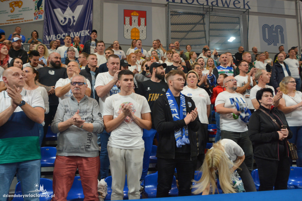 Kibice na meczu Anwil Włocławek - WKS Śląsk Wrocław
