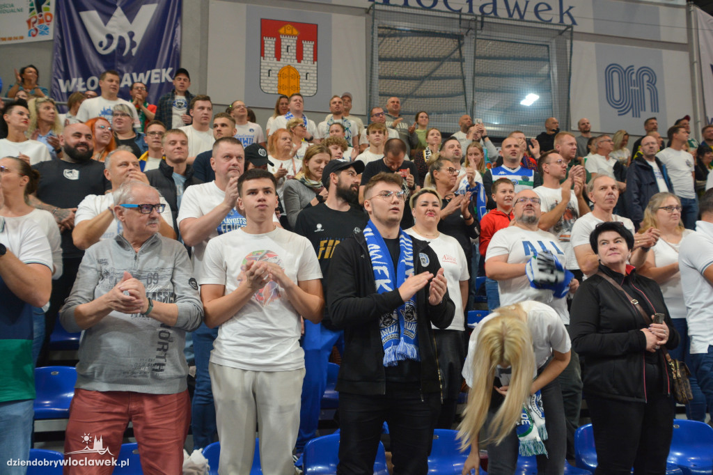 Kibice na meczu Anwil Włocławek - WKS Śląsk Wrocław